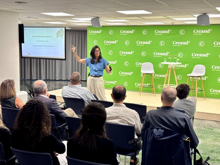 Un moment de la jornada formativa en sostenibilitat adreçada als seus proveïdors.